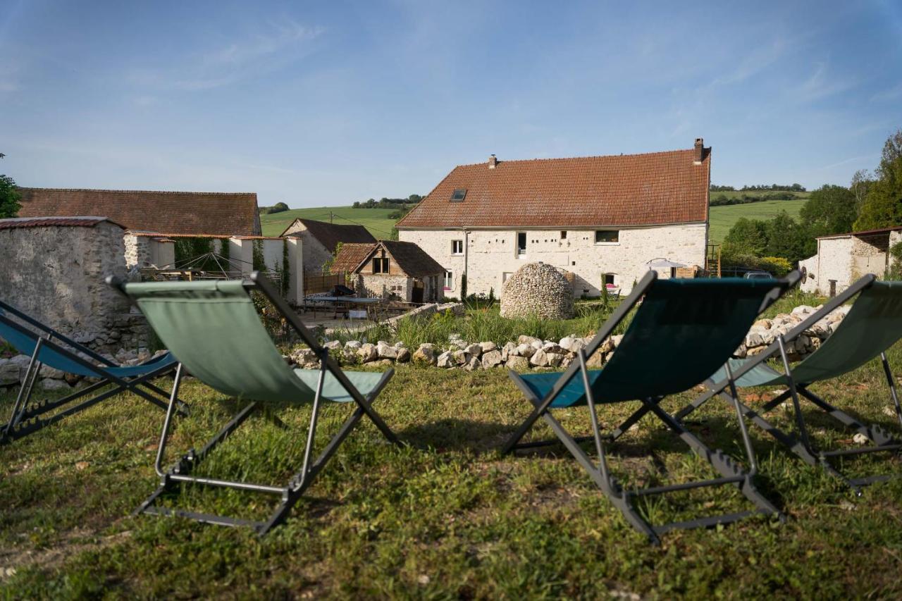 Les Bories En Champagne Villa Montlevon Exteriör bild